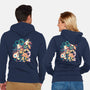 The Beginning Of The End-unisex zip-up sweatshirt-1Wing