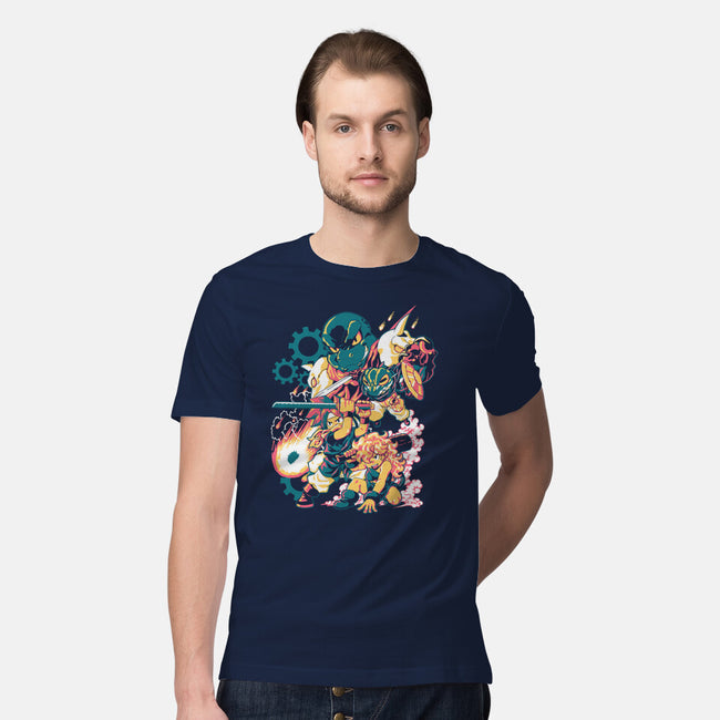 The Beginning Of The End-mens premium tee-1Wing
