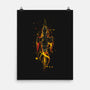 The Shiniest Space Ship V2-none matte poster-kharmazero