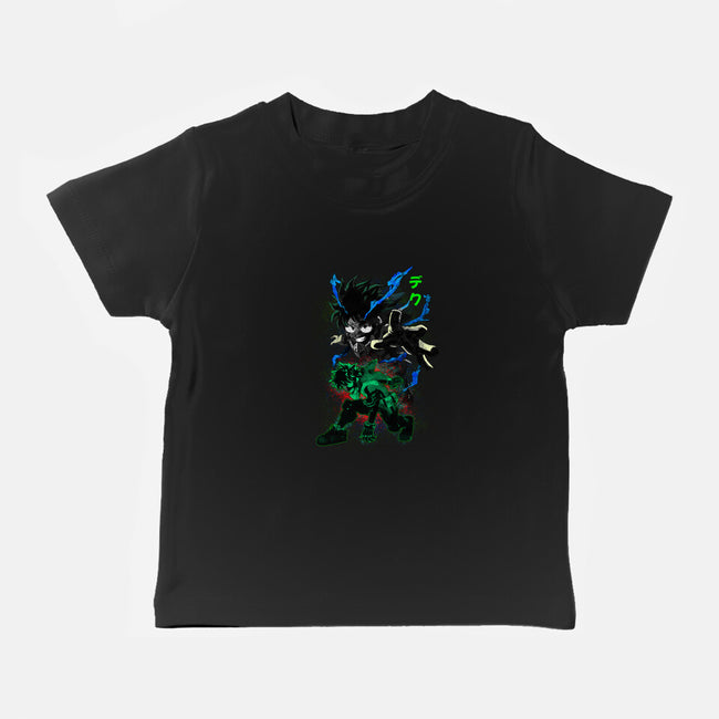 Izuku Deku Hero-baby basic tee-RonStudio