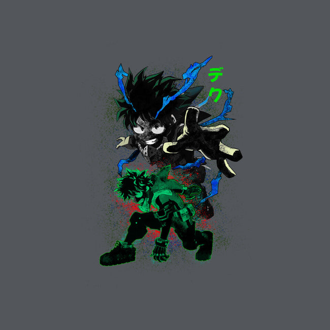 Izuku Deku Hero-womens basic tee-RonStudio
