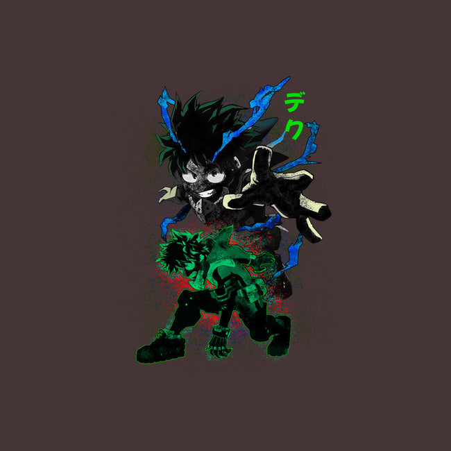 Izuku Deku Hero-womens basic tee-RonStudio