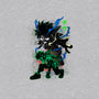 Izuku Deku Hero-womens basic tee-RonStudio