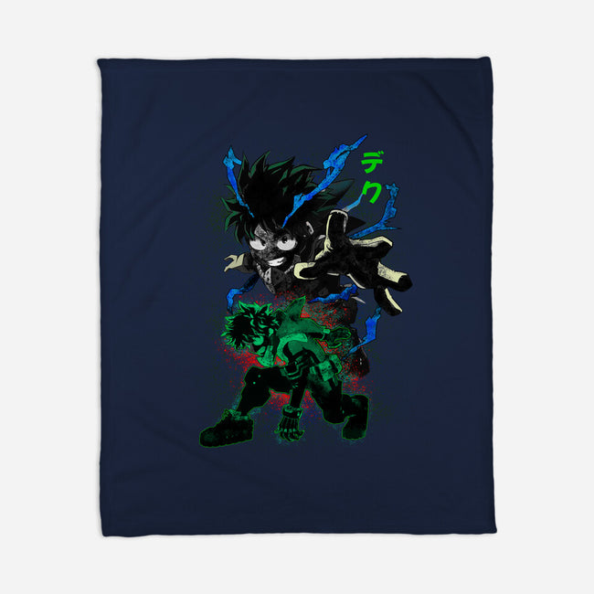 Izuku Deku Hero-none fleece blanket-RonStudio