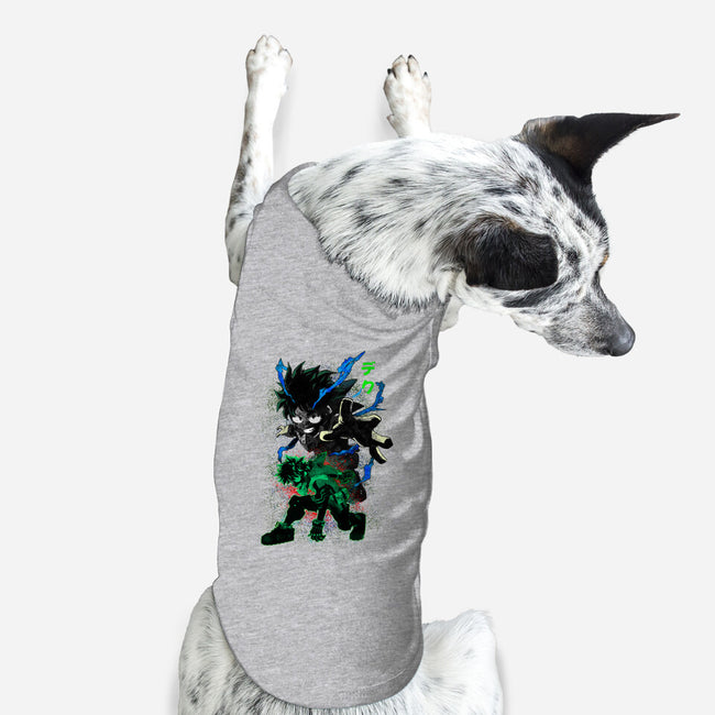 Izuku Deku Hero-dog basic pet tank-RonStudio