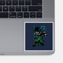 Izuku Deku Hero-none glossy sticker-RonStudio