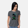 Izuku Deku Hero-womens basic tee-RonStudio