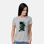 Izuku Deku Hero-womens basic tee-RonStudio