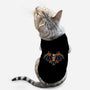 Flowered Bat Skeleton-cat basic pet tank-NemiMakeit