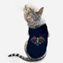 Flowered Bat Skeleton-cat basic pet tank-NemiMakeit