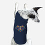 Flowered Bat Skeleton-dog basic pet tank-NemiMakeit
