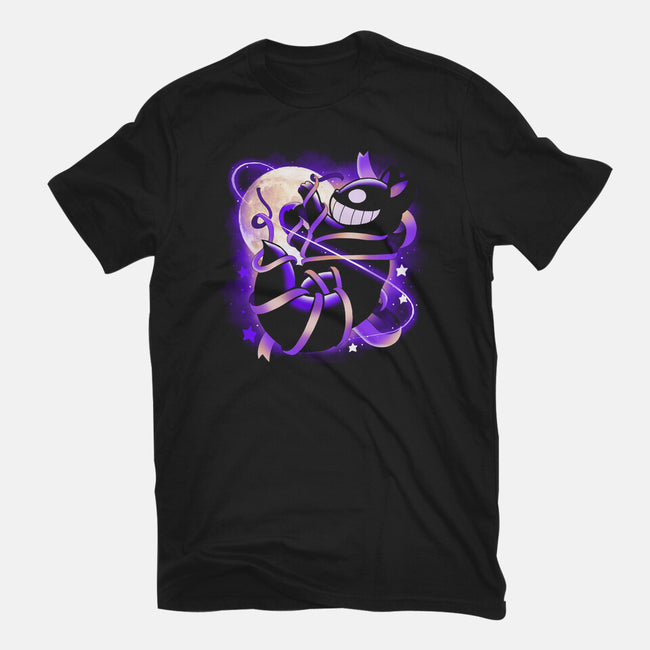 Grinning Cat-youth basic tee-Vallina84
