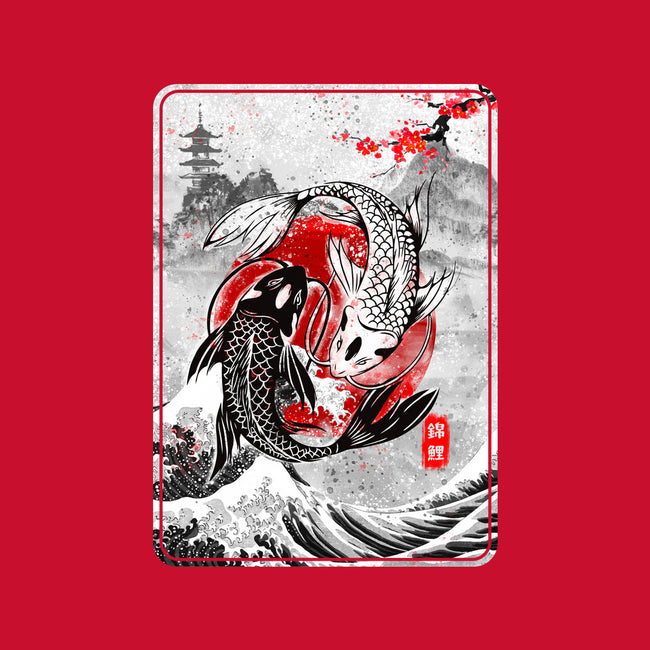 The Koi Fish Yin Yang-cat basic pet tank-RonStudio