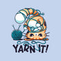 Yarn It-none stretched canvas-Snouleaf