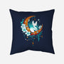 Moonlight Fox-none non-removable cover w insert throw pillow-Snouleaf