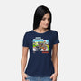 Super Tv Kart-womens basic tee-goodidearyan