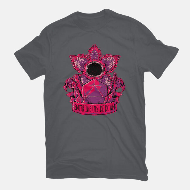 Enter The Upside Down-womens basic tee-xMorfina