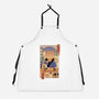 Sushi Cat In Edo-unisex kitchen apron-vp021