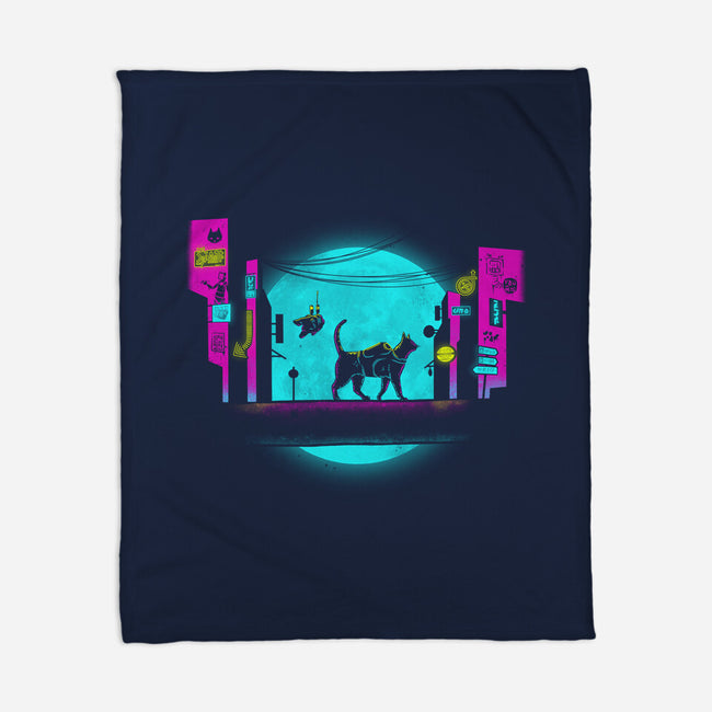 Catuna Matata-none fleece blanket-paulagarcia
