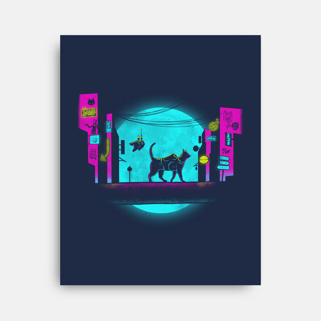 Catuna Matata-none stretched canvas-paulagarcia