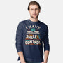 I Have No Shelf Control-mens long sleeved tee-tobefonseca