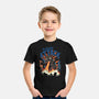 Kaiju Attack-youth basic tee-Corndes