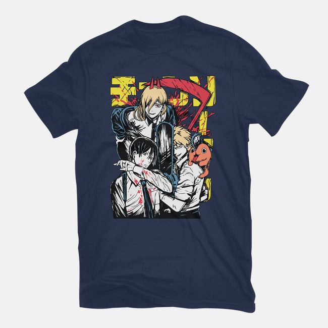 Team Chainsaw-mens premium tee-rondes