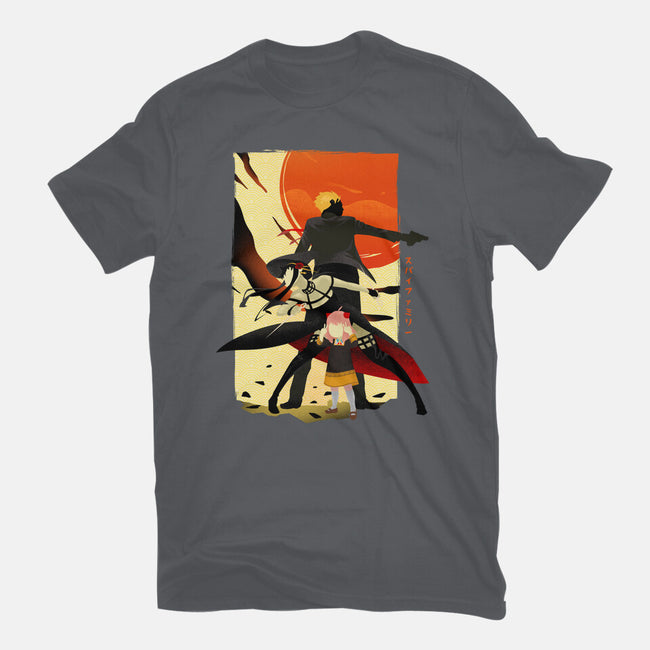 The Spy Family-womens fitted tee-bellahoang
