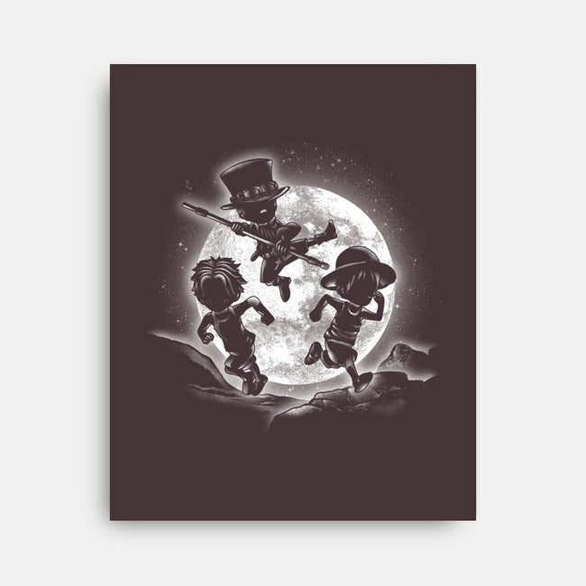 Moonlight Brothers-none stretched canvas-fanfreak1
