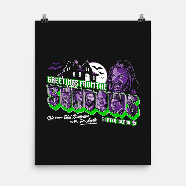 Greetings From The Shadows-none matte poster-goodidearyan