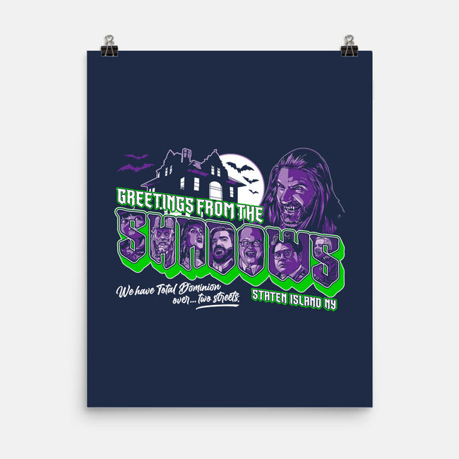 Greetings From The Shadows-none matte poster-goodidearyan