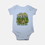 Happy Little Trees-baby basic onesie-kg07