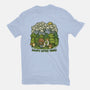 Happy Little Trees-womens fitted tee-kg07