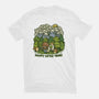 Happy Little Trees-unisex basic tee-kg07