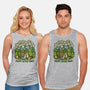 Happy Little Trees-unisex basic tank-kg07