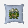 Happy Little Trees-none removable cover throw pillow-kg07