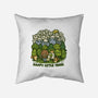 Happy Little Trees-none removable cover throw pillow-kg07