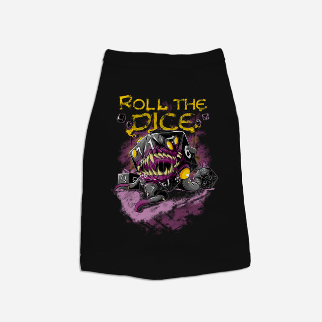 Rolling The Dice-cat basic pet tank-Guilherme magno de oliveira