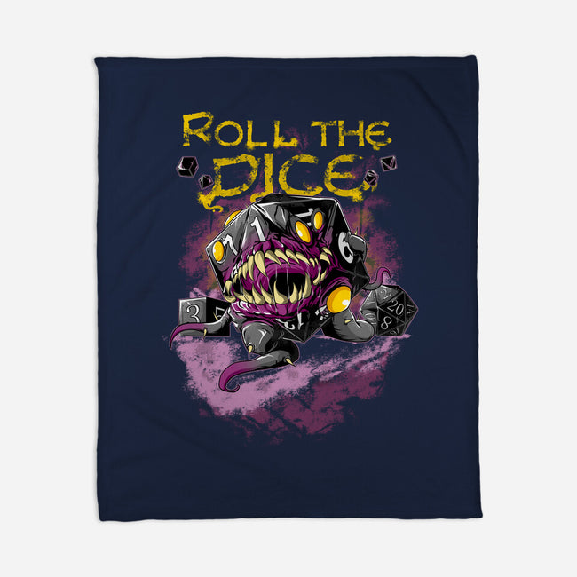 Rolling The Dice-none fleece blanket-Guilherme magno de oliveira