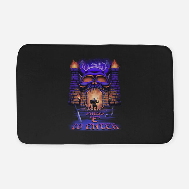 Press E To Enter-none memory foam bath mat-artyx