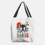 Shinji Ikari Eva 01 Ink-none basic tote bag-bellahoang