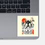 Shinji Ikari Eva 01 Ink-none glossy sticker-bellahoang