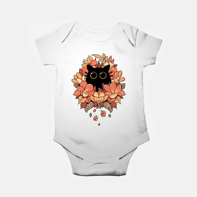 Feline Spy-baby basic onesie-Snouleaf