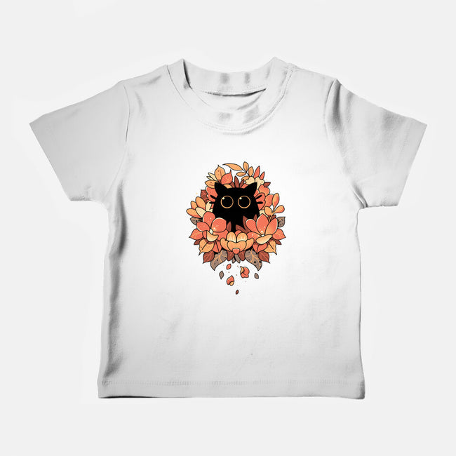 Feline Spy-baby basic tee-Snouleaf