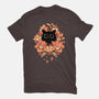 Feline Spy-womens basic tee-Snouleaf