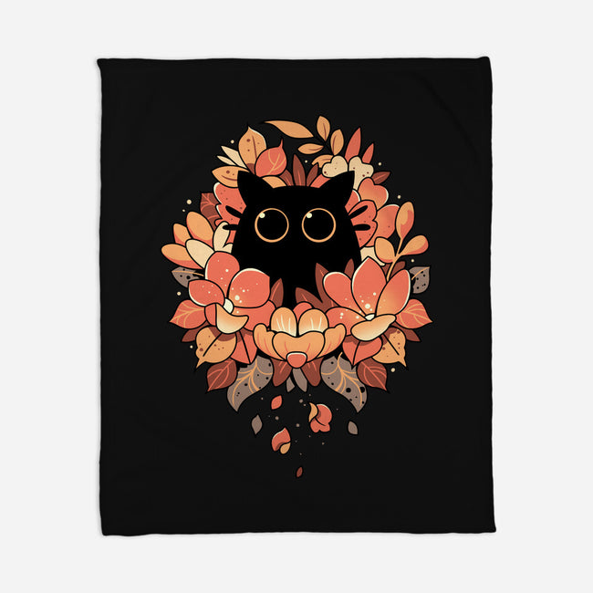 Feline Spy-none fleece blanket-Snouleaf