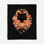 Feline Spy-none fleece blanket-Snouleaf