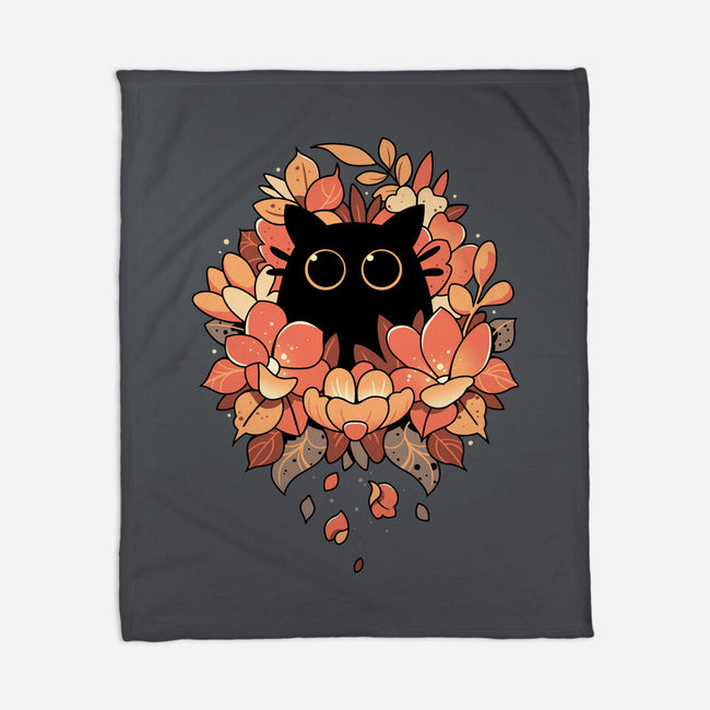 Feline Spy-none fleece blanket-Snouleaf