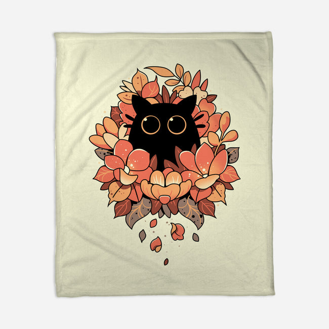 Feline Spy-none fleece blanket-Snouleaf