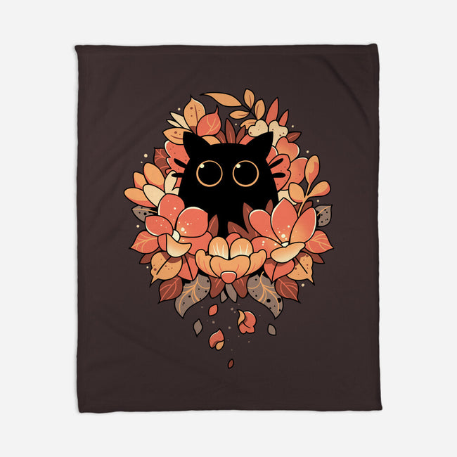 Feline Spy-none fleece blanket-Snouleaf